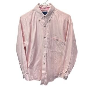 Wrangler Tough Enough to Wear Pink Breast Cancer Button-Down Shirt Men's‎ Small